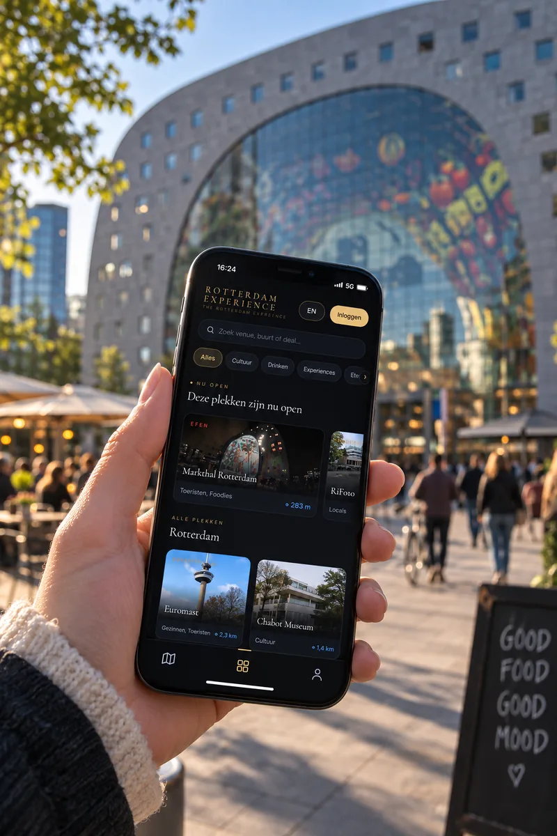 De Experience Card-app voor de Markthal: plekken die nu open zijn